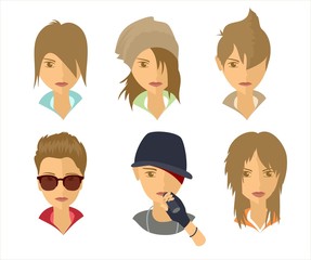 Образы молодых людей