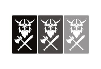 Viking logo vector
