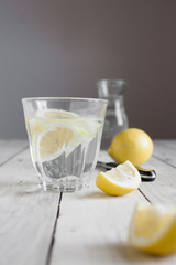 Water and lemon