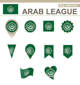 Arab League Flag Collection