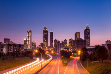 Obraz na płótnie Canvas Image of the Atlanta skyline