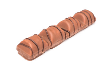 Chocolate Bar Isolated On White