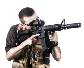 Fototapeta premium Armed forces