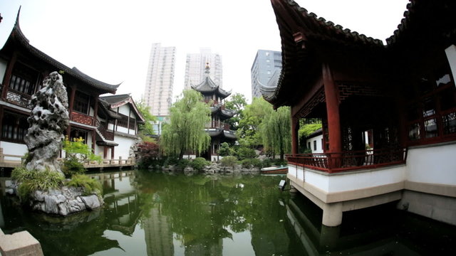 City God Temple Religion Shanghai Chenghuang Miao China Asia