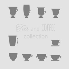 Coffee cup and Tea cup