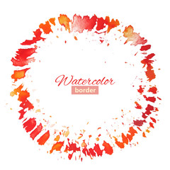 Abstract vector background with brush strokes