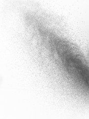 Abstract paint splatter