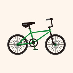 Fototapeta premium bicycle cartoon design elements vector