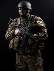 Fototapeta premium Armed forces