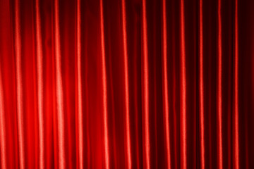 Red Curtain close-up