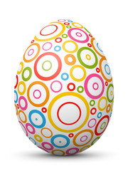 Osterei, Ei, Ostern, Icon, Symbol, Easter Egg, Kreise, Kringel