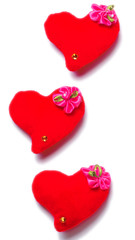 Valentines Day - red hearts