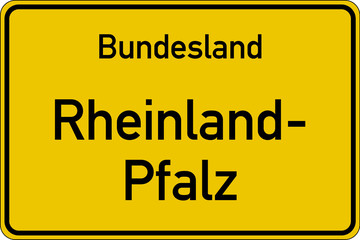 Bundesland Rheinland-Pfalz