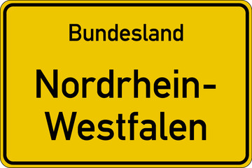 Bundesland Nordrhein-Westfalen
