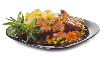 Ragout con patatas