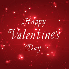 Happy Valentines Day Vector Illustration