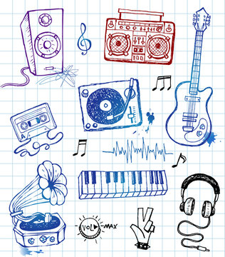 Music doodles