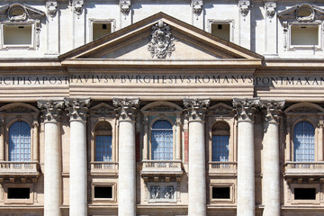 Obraz premium Italie / Le Vatican - Basilique Saint-Pierre