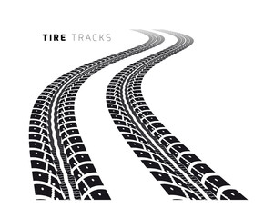 Tire tracks © Maxim P