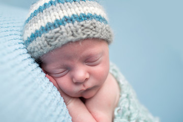 Fototapeta na wymiar Newborn Baby