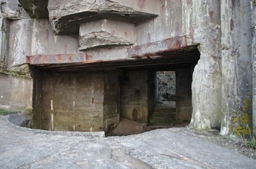 Fototapeta na wymiar bunker