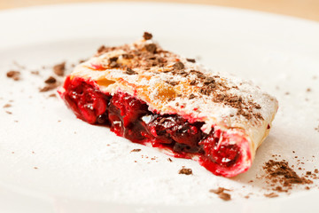 cherry strudel
