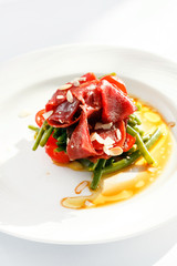 salad with green beans