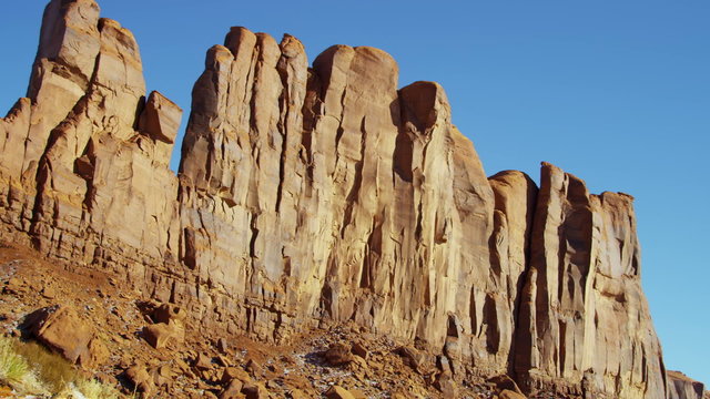 Monument Valley Navajo Tribal Park desert scenic Buttes, Arizona, Utah, USA