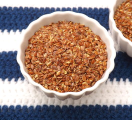 geschrotete Leinensamen