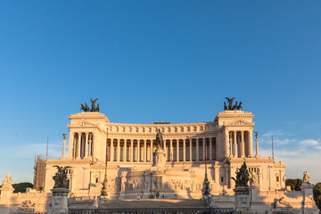 Obraz premium Monumento nazionale a Vittorio Emanuele II
