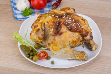 Grilled chicken