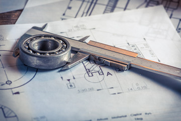 Verification the mechanical parts of the diagram