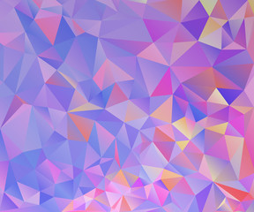 Colorful Polygon Background