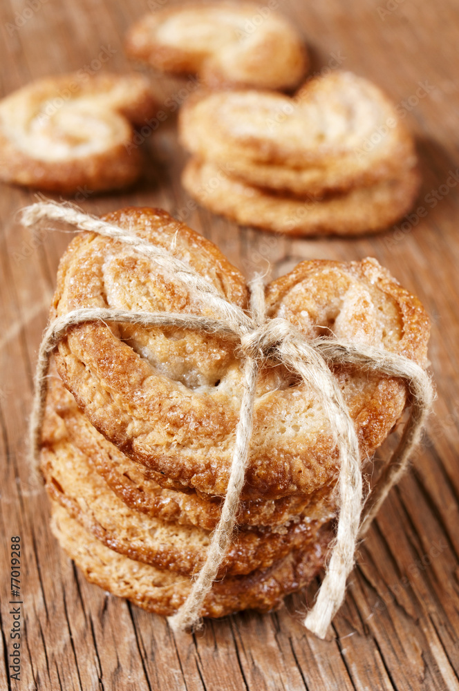 Poster some palmeras, spanish palmier pastries