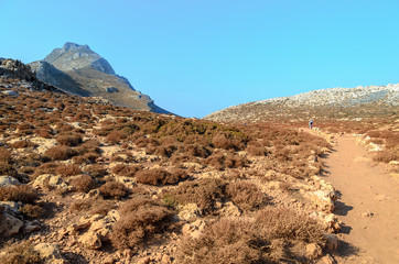 Mountains of Crete island