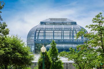 Green house  of the National Botanic Garden, Washington DC, USA