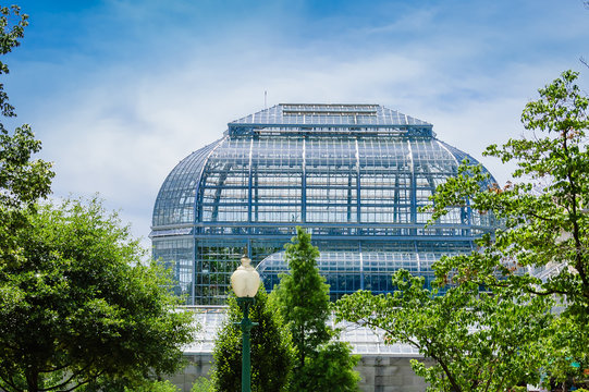 Green house  of the National Botanic Garden, Washington DC, USA