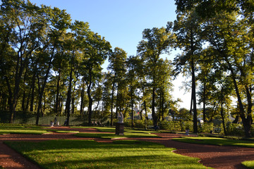 Summer Garden in St.Petersburg.