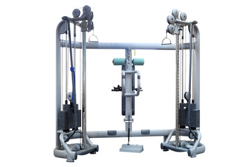 gym with equipment