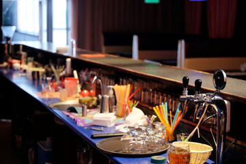 image of bar counter