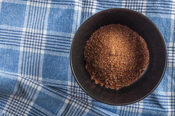 Brown sugar in a bowl