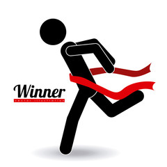 Competition design, vector illustration.