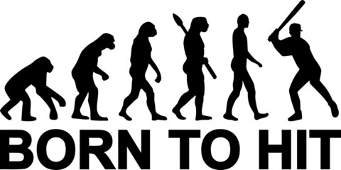 Baseball Evolution Born to hit