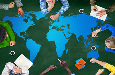 Business Collaboration Colleague Occupation Partnership Concept