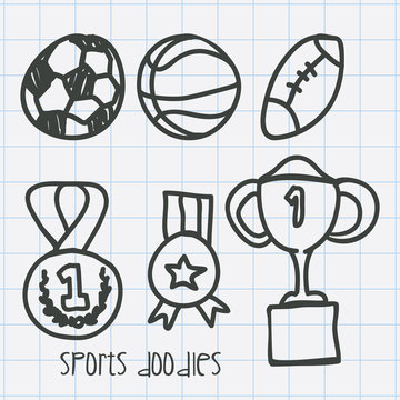 sport doodles