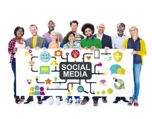 Social Media Networking Connection Global Concept