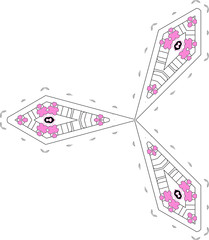 Obraz premium Pink659