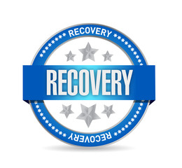 recovery seal illustration design