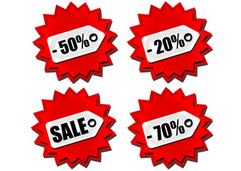 Sale - Reduziert - Buttons