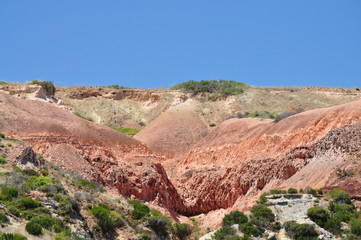 Red Rock formation. Hallett Cove, South Australia.
